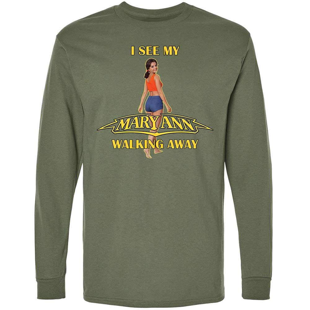 Long Sleeve T-Shirt - SLFGYEKS - Military Green - 9