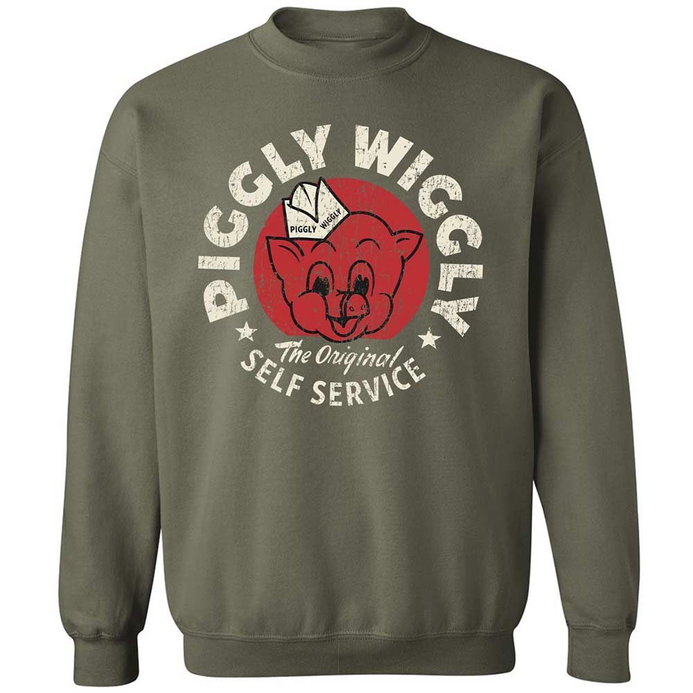 Classic Unisex Sweatshirt - JDQPB7JQ - Military Green - 9