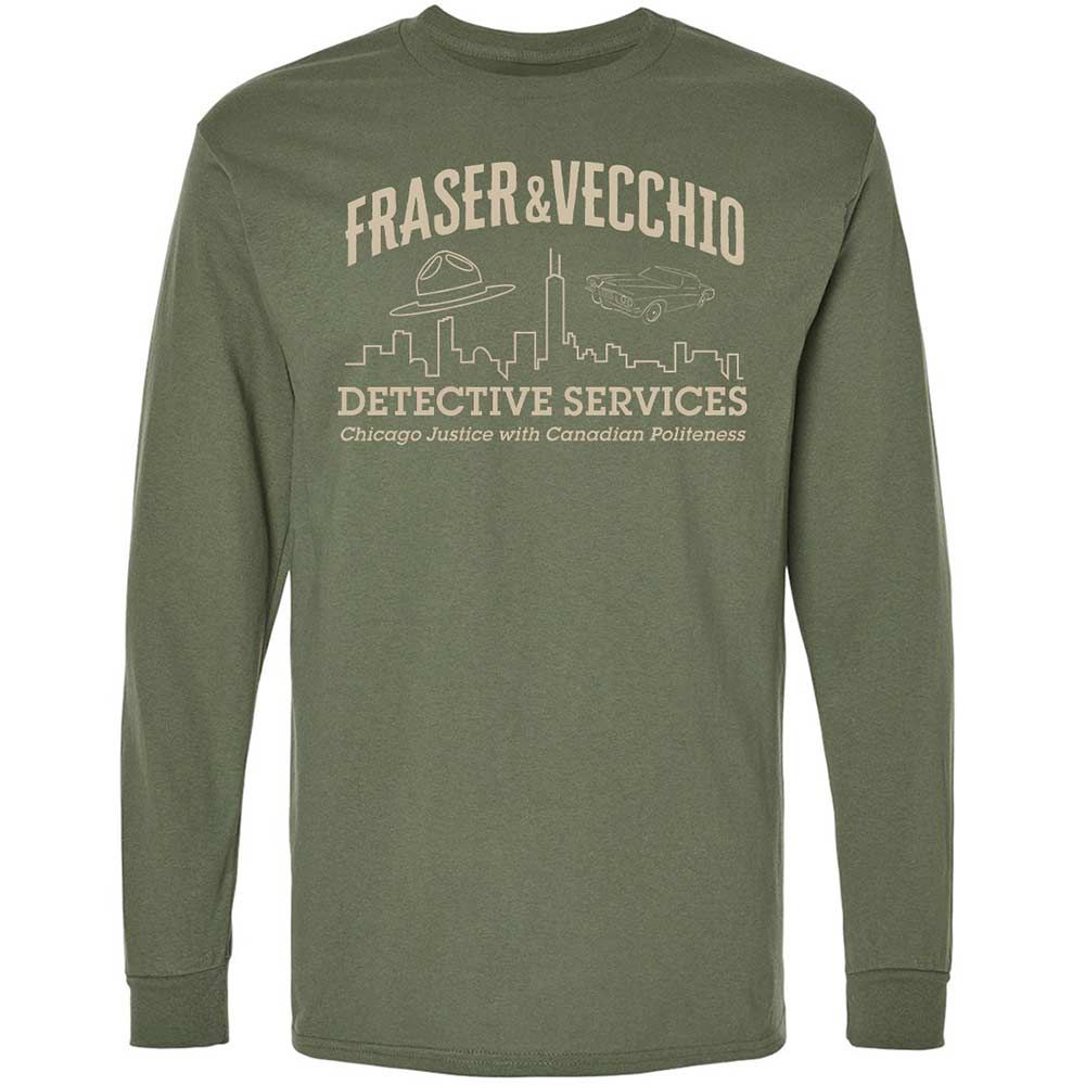 Long Sleeve T-Shirt - BT3T6F7K - Military Green - 9