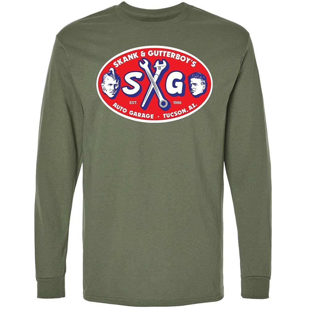 Long Sleeve T-Shirt - MYTGL51V - Military Green - 9