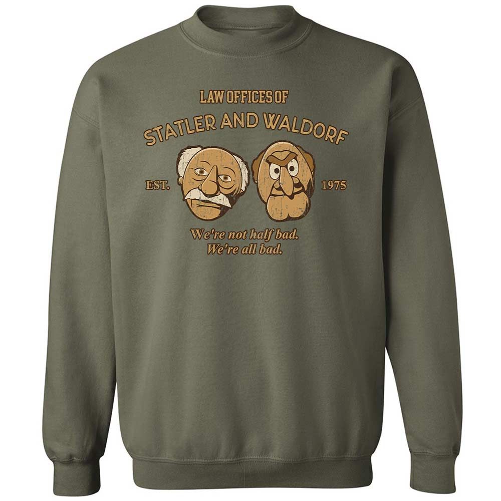 Classic Unisex Sweatshirt - CR2PQKPU - Military Green - 9