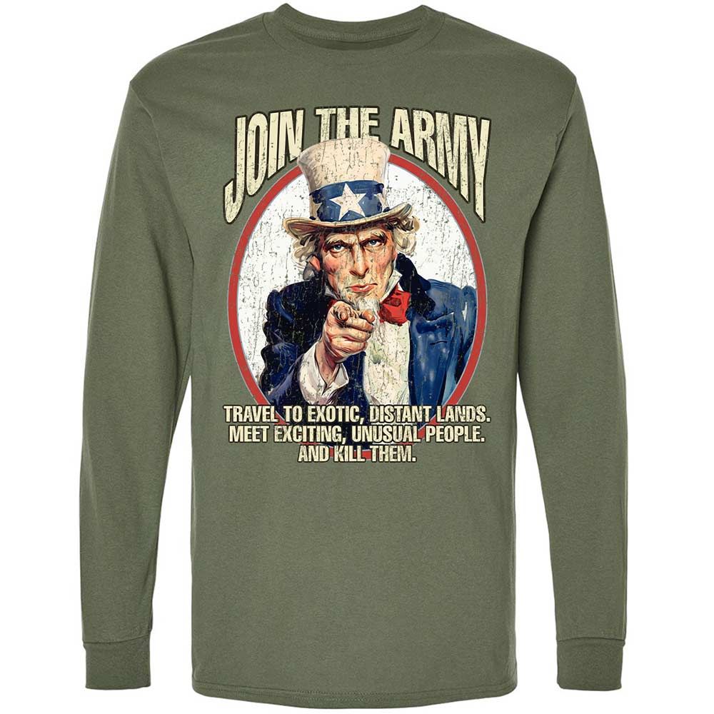 Join The Army - Military Green - 9