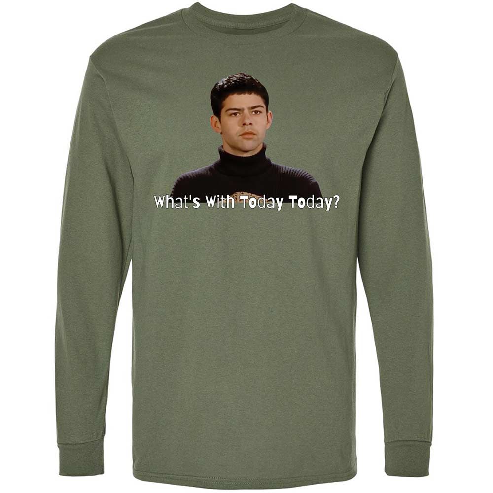 Long Sleeve T-Shirt - AQLL1JE7 - Military Green - 9