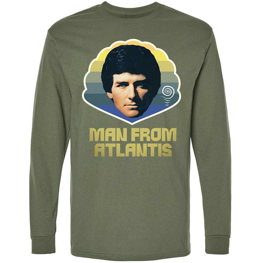 Long Sleeve T-Shirt - QFHCAQVR - Military Green - 9