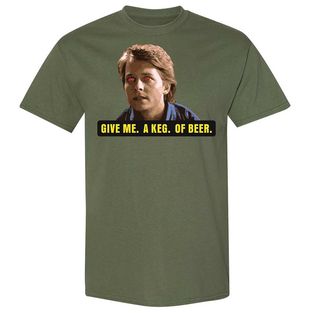 Classic Unisex T-Shirt - YBXQ21BW - Military Green - 9