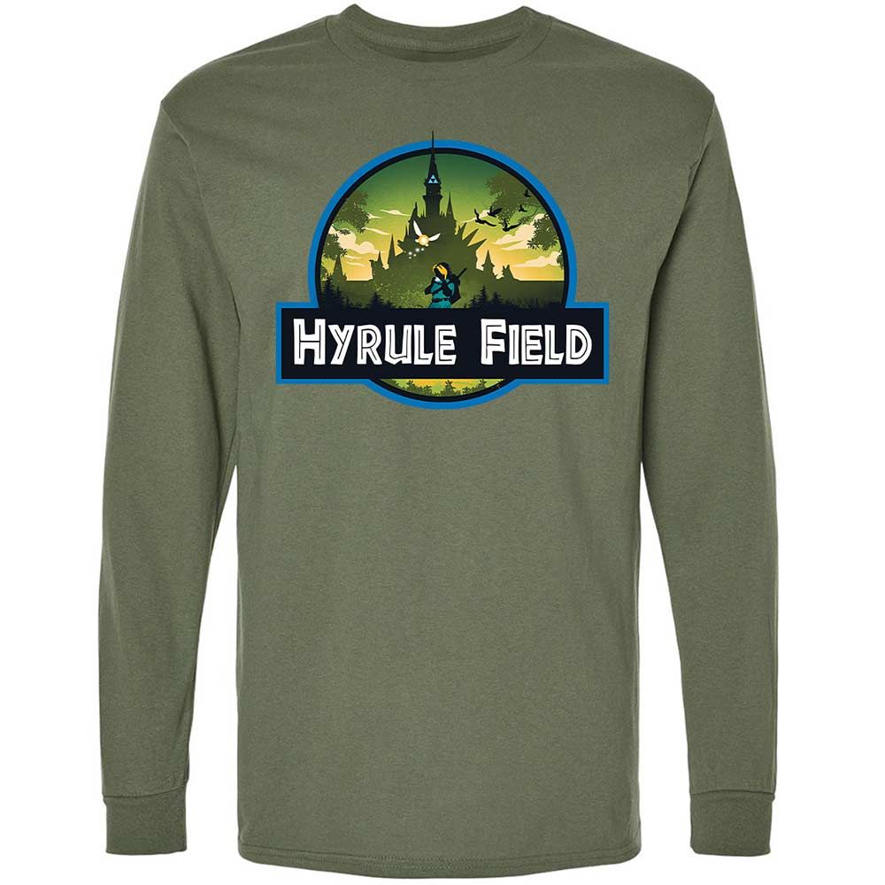 Long Sleeve T-Shirt - 3UTXS7HP - Military Green - 9