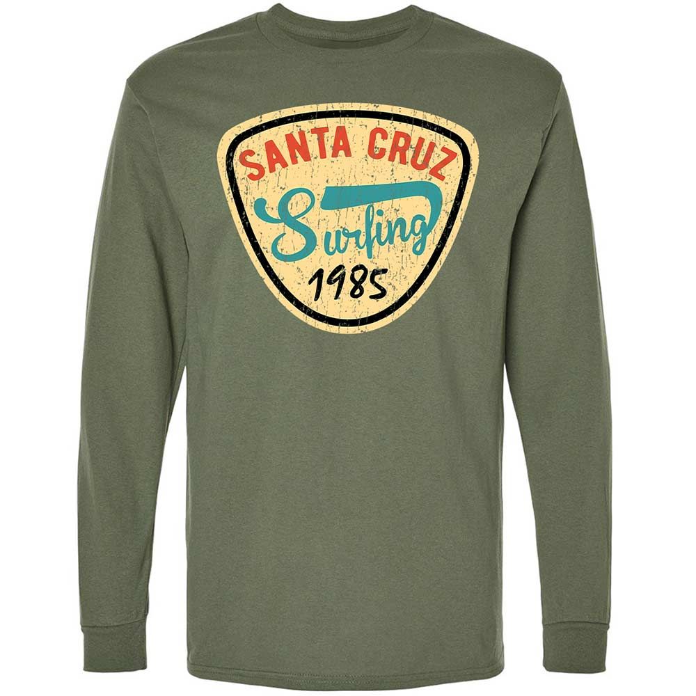 Long Sleeve T-Shirt - MV9PEBGZ - Military Green - 9