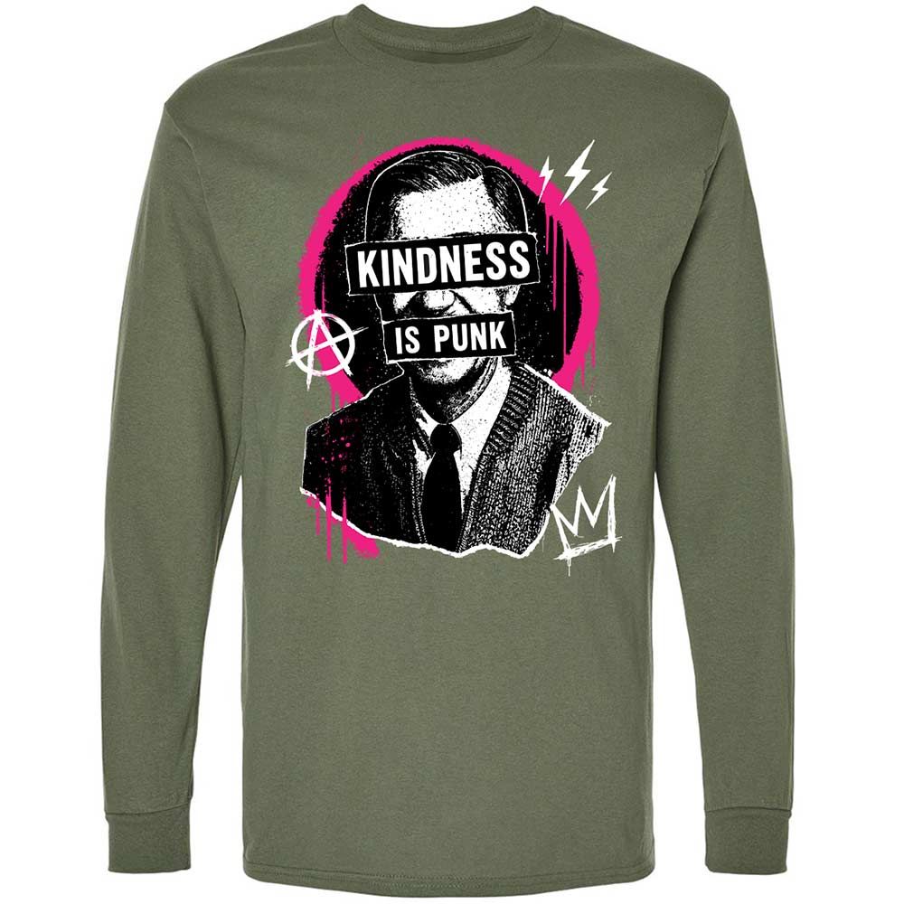 Kindness is Punk - Military Green - 9