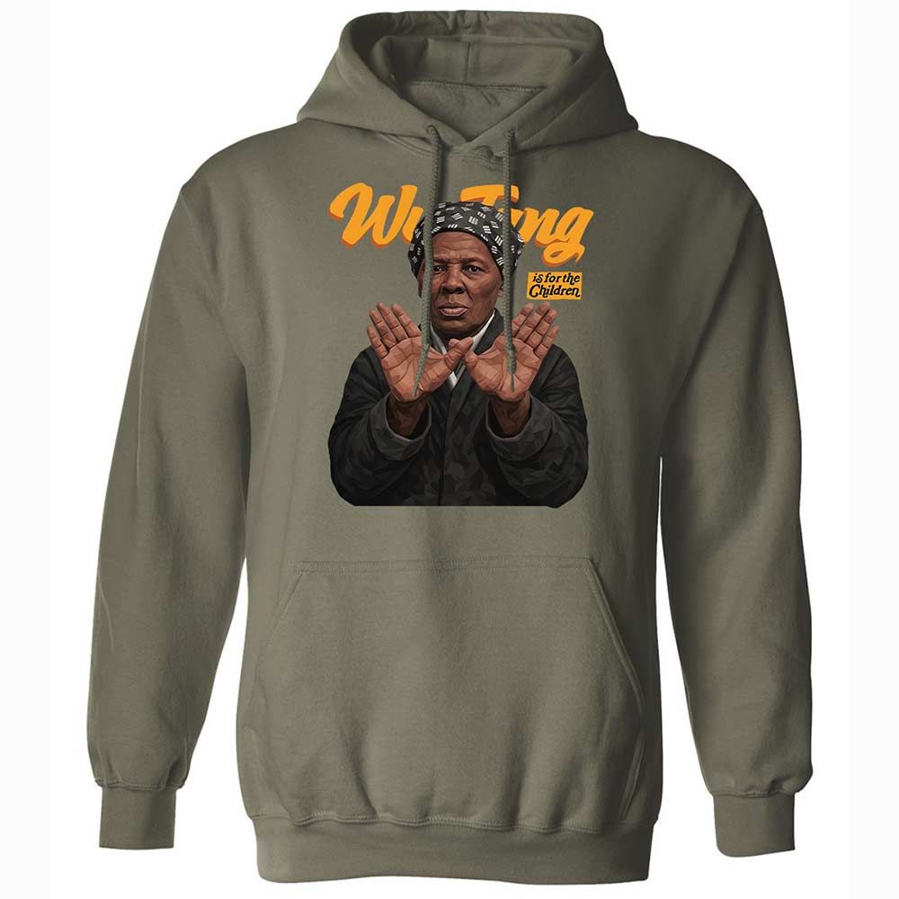 Classic Unisex Hoodie - Black - Military Green - 9