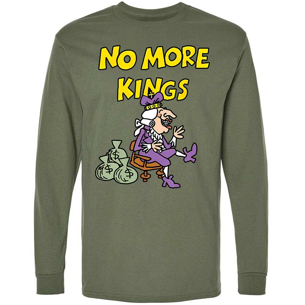 Long Sleeve T-Shirt - 5QZ3U5CV - Military Green - 9