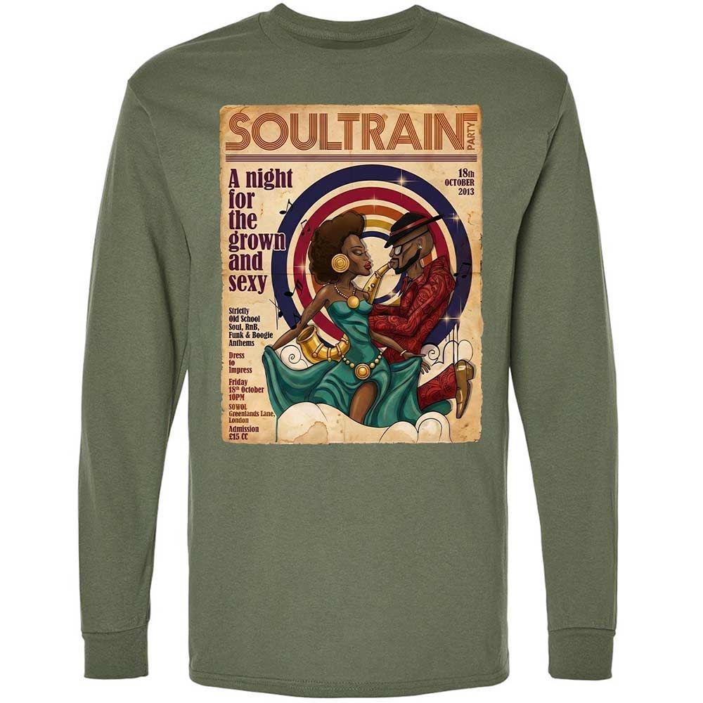 Long Sleeve T-Shirt - 7RW4QVSG - Military Green - 9