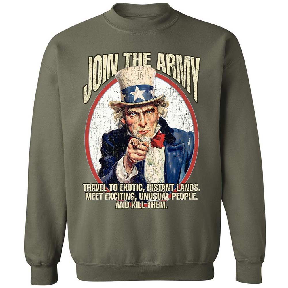 Join The Army - Military Green - 9