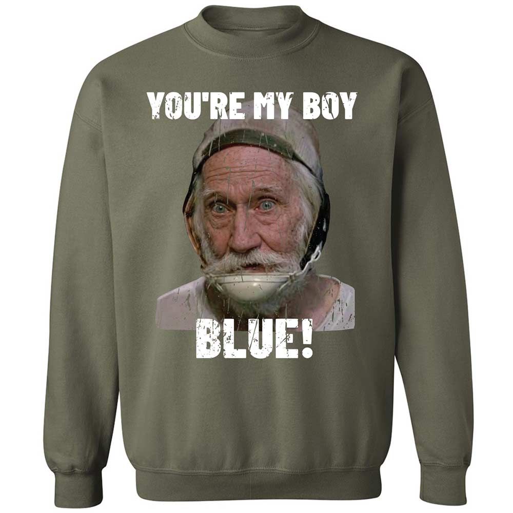 Classic Unisex Sweatshirt - H8XKDGQ8 - Military Green - 9
