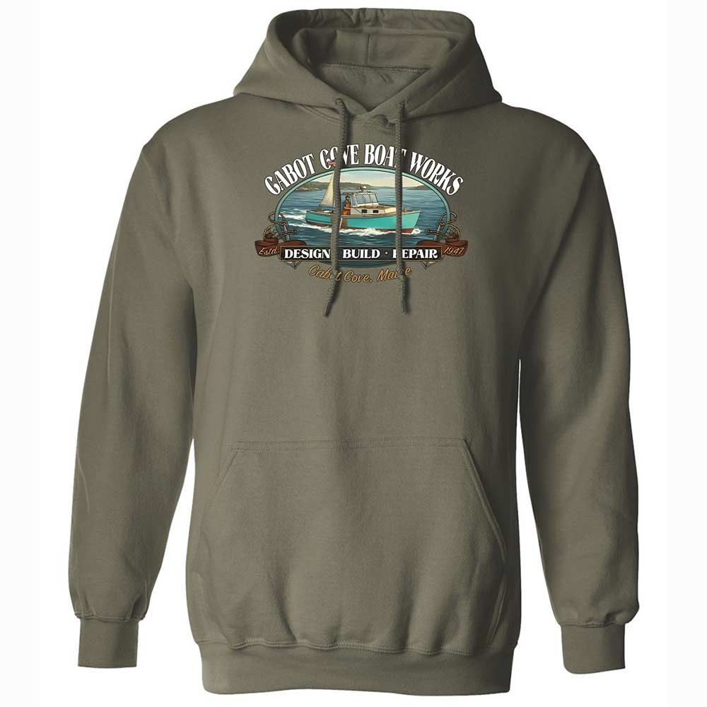 Classic Unisex Hoodie - A1ZMRVYU - Military Green - 9