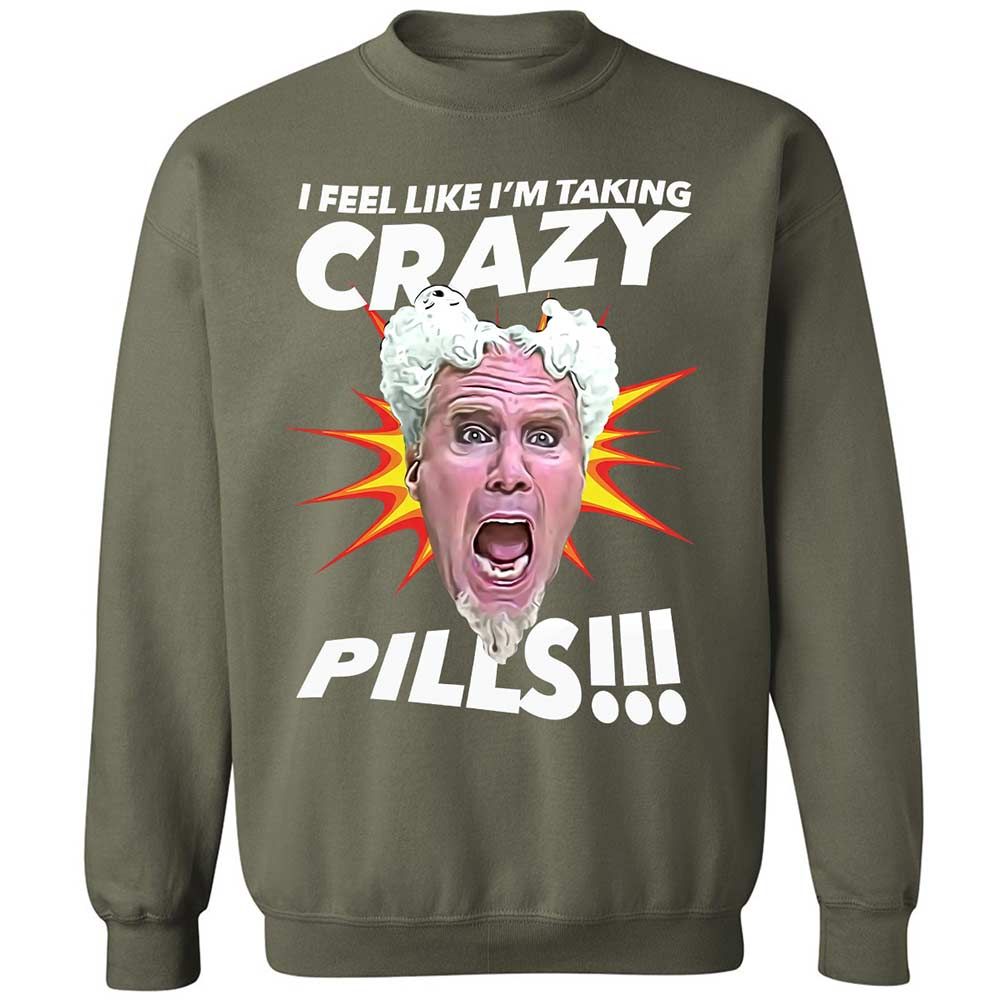 Classic Unisex Sweatshirt - TEH9D52Q - Military Green - 9