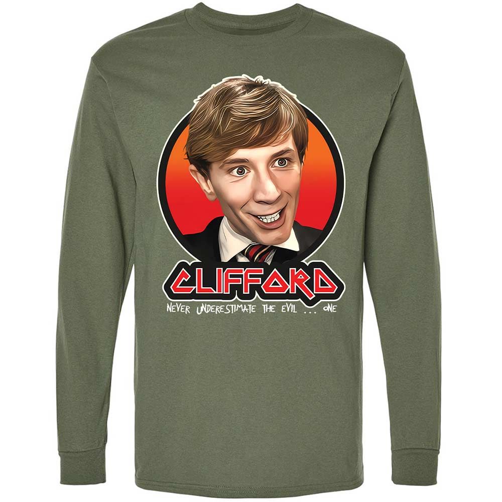 Long Sleeve T-Shirt - AVXY6GQX - Military Green - 9