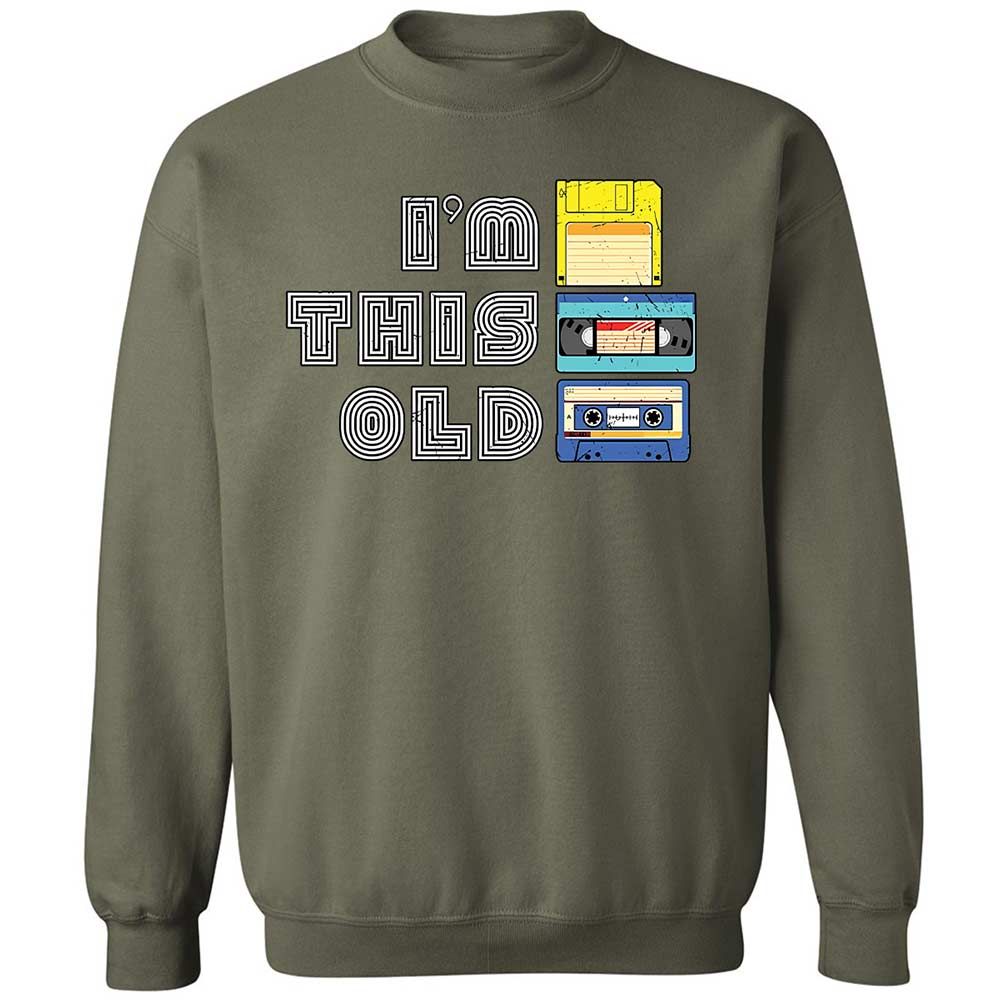 Classic Unisex Sweatshirt - Black - Military Green - 9