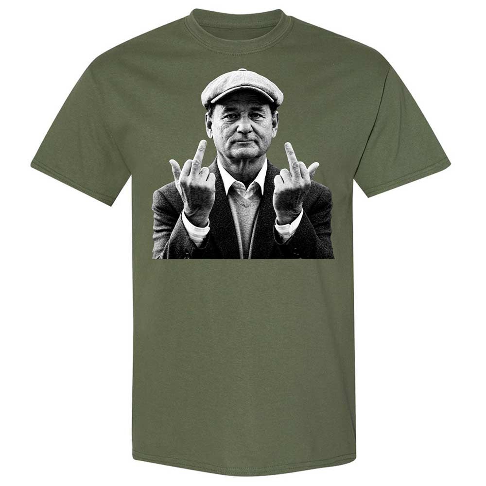 Bill Murray Middle Finger - Military Green - 9