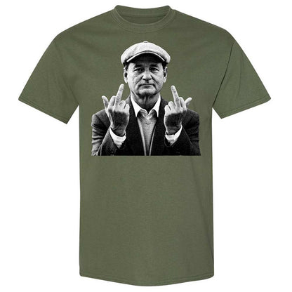 Bill Murray Middle Finger - Military Green - 9
