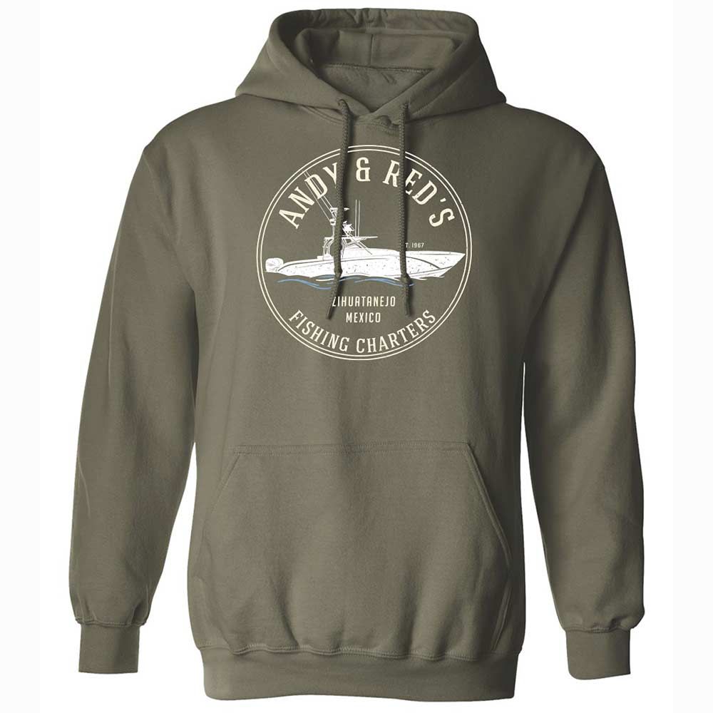 Classic Unisex Hoodie - KBKUFH86 - Military Green - 9