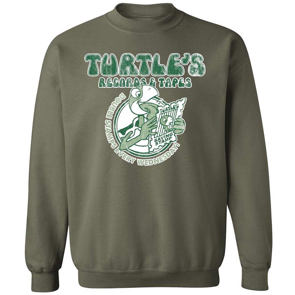 Turtle's Records and Tapes - Military Green - 9