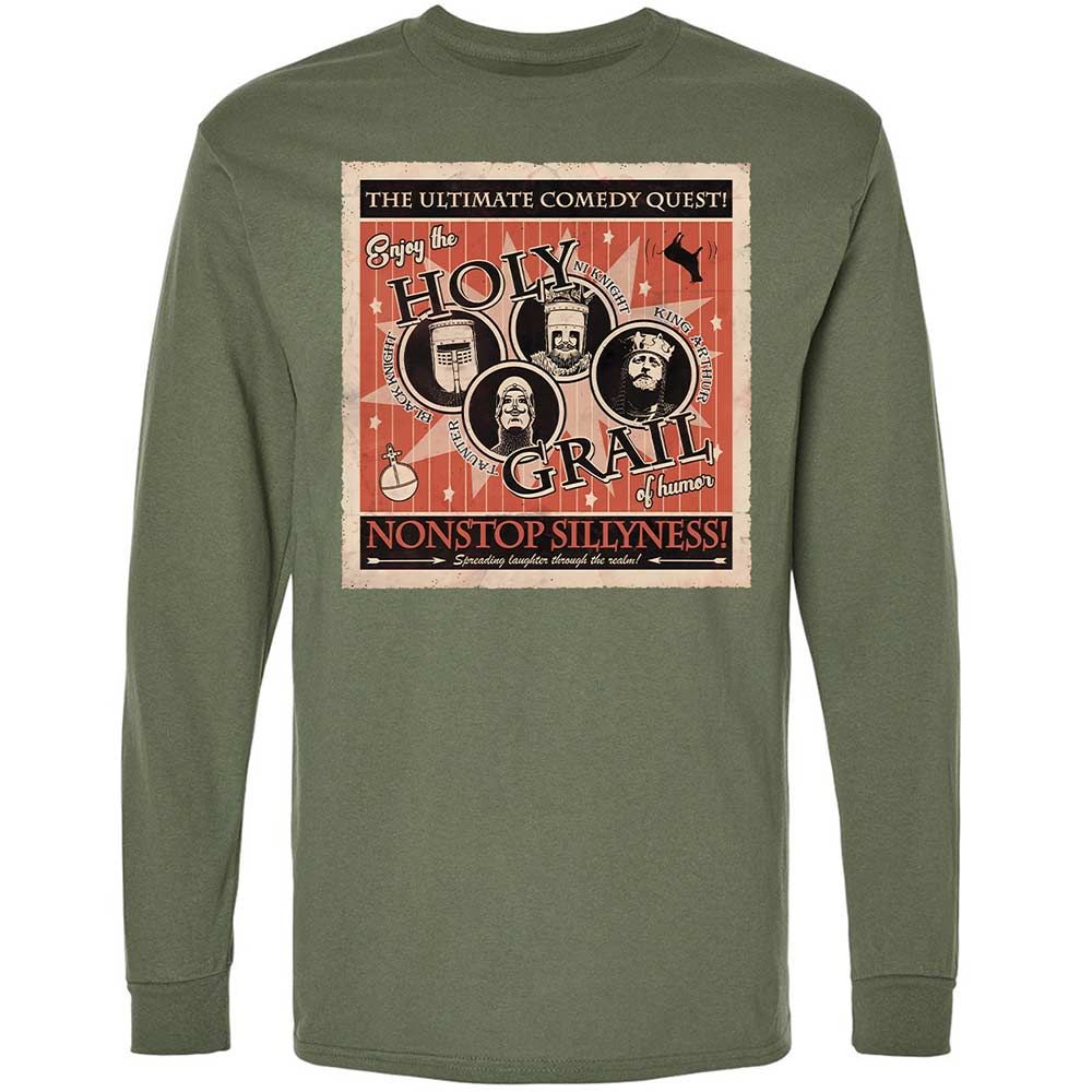 Long Sleeve T-Shirt - 1W2FR5KP - Military Green - 9
