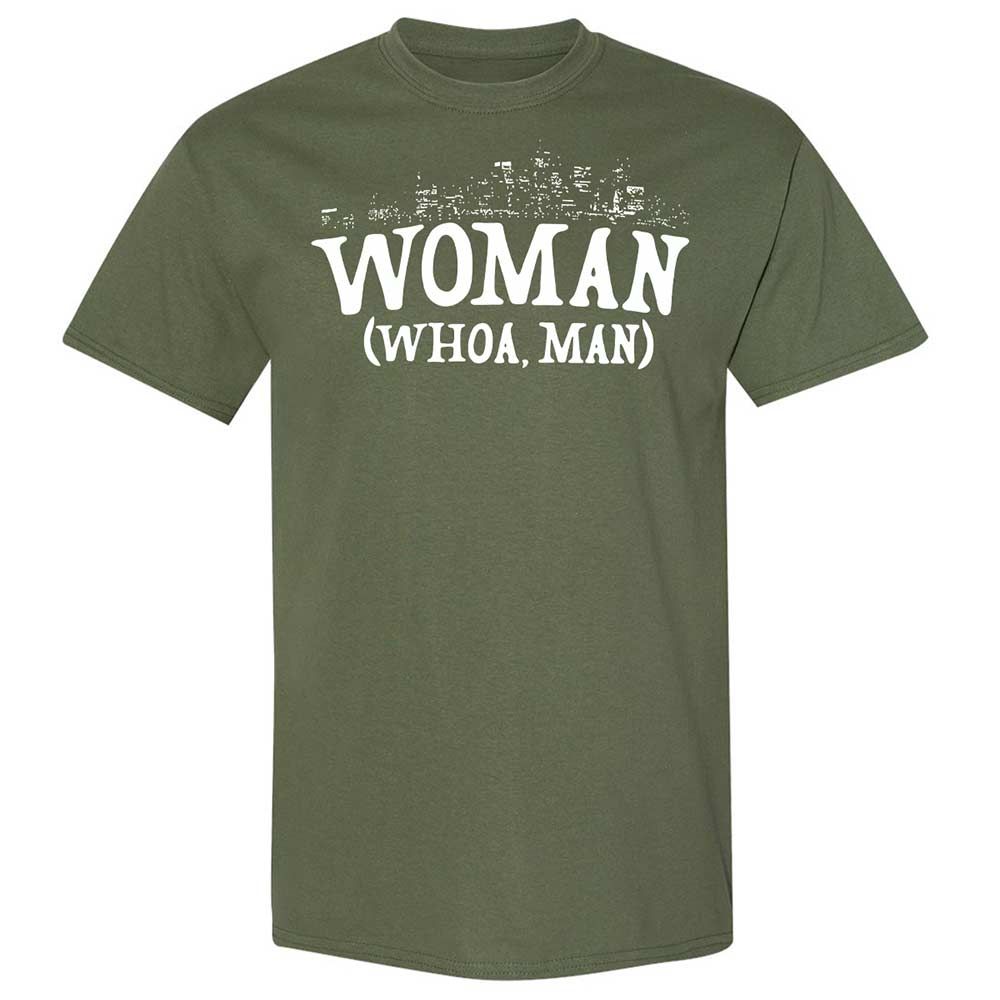 Woman - Whoa, Man - Military Green - 9