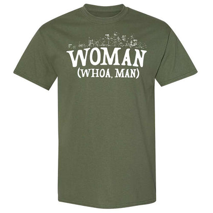 Woman - Whoa, Man - Military Green - 9