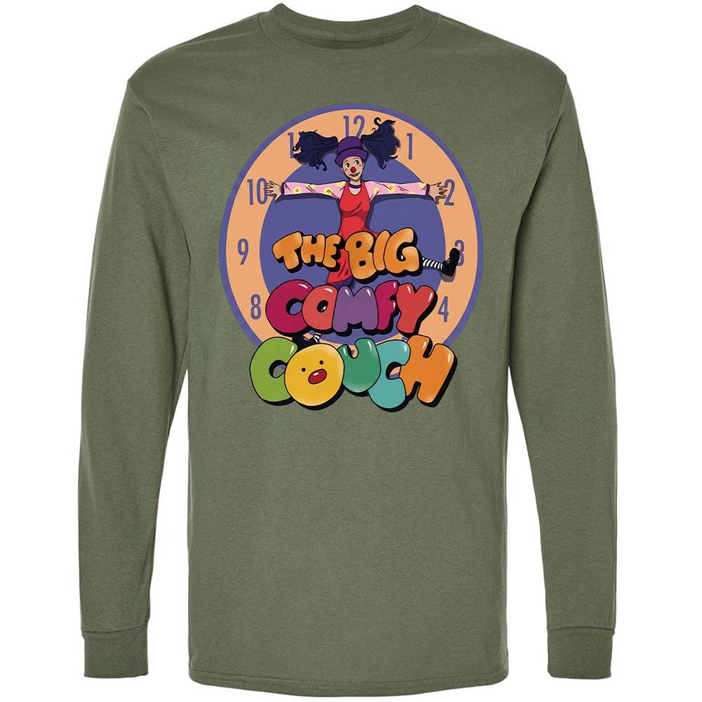 Long Sleeve T-Shirt - FNLCXNDT - Military Green - 9