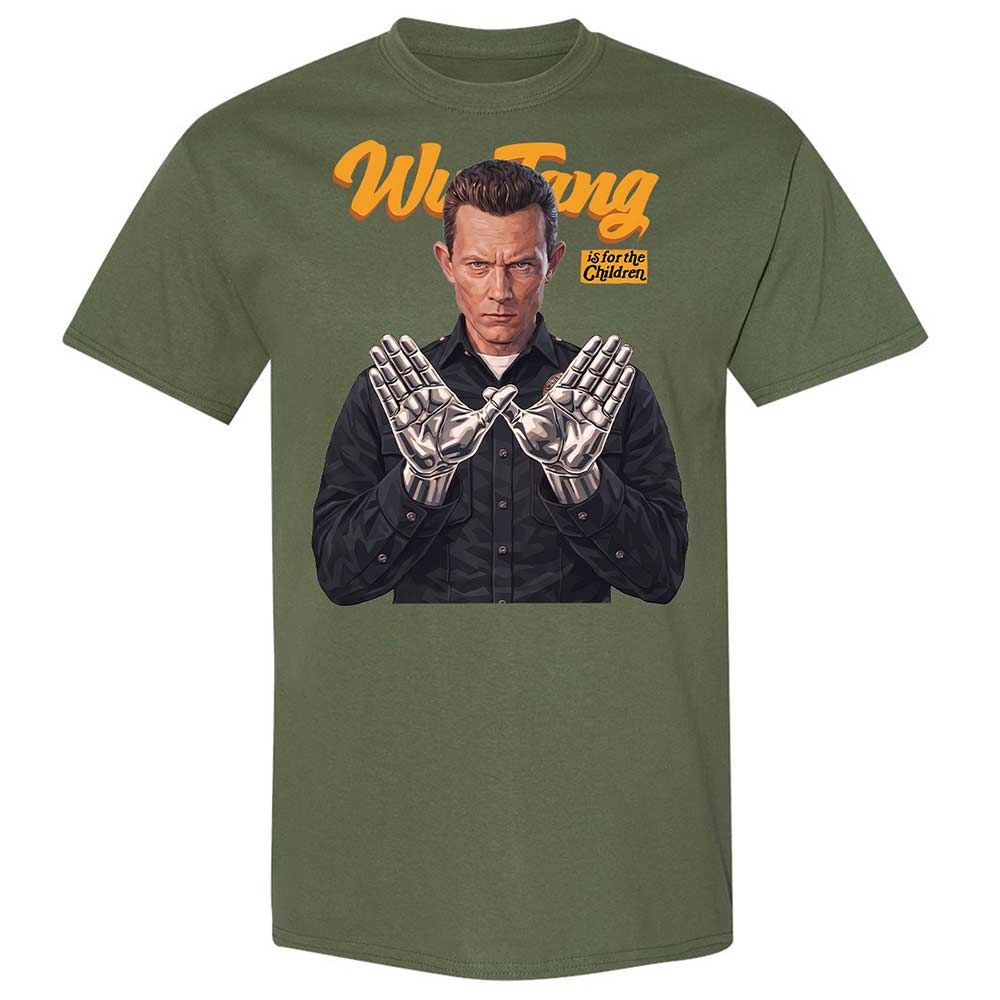 Classic Unisex T-Shirt - Black - Military Green - 9