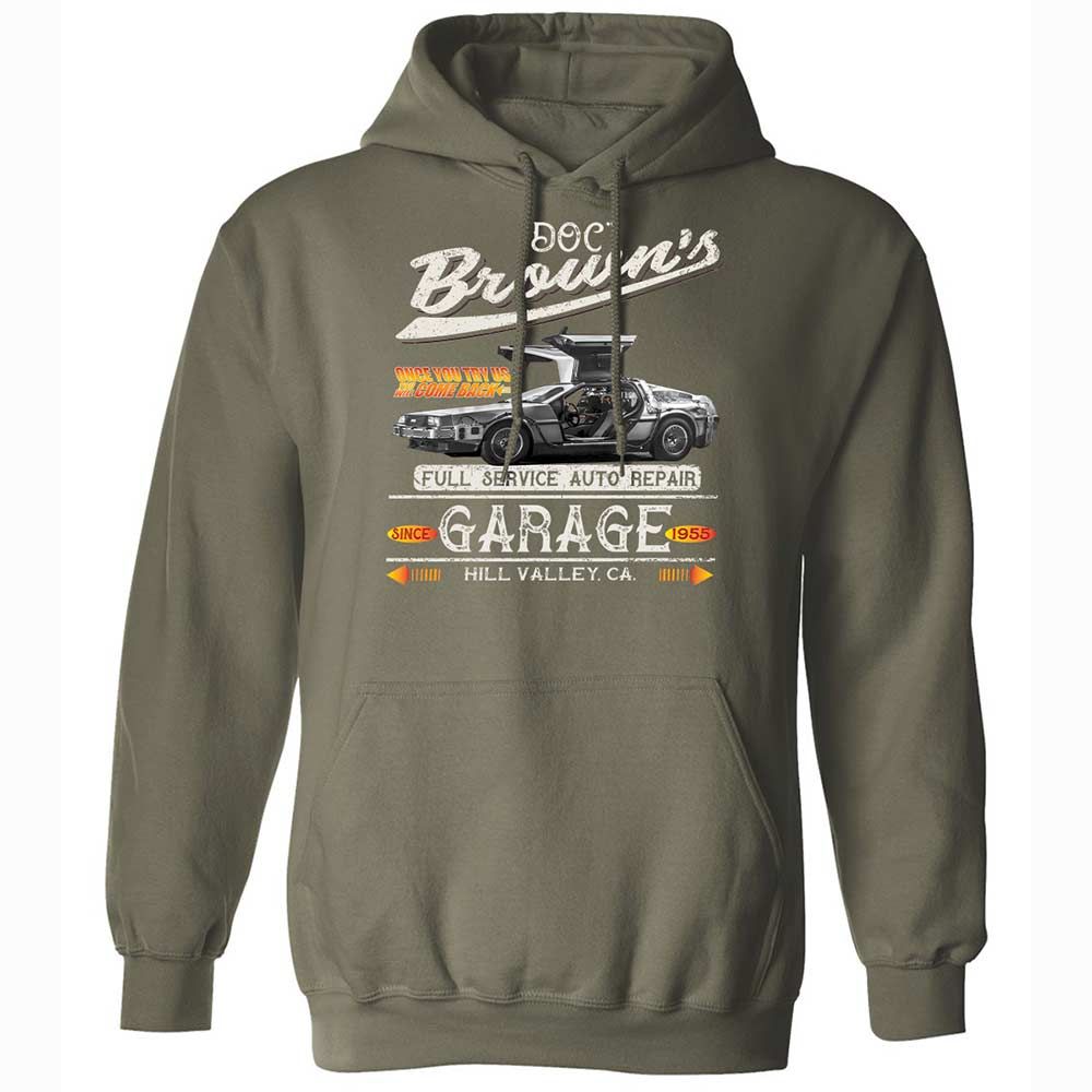 Classic Unisex Hoodie - 4R1Q3J2U - Military Green - 9