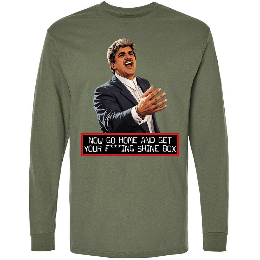 Long Sleeve T-Shirt - KBRVH6JL - Military Green - 9
