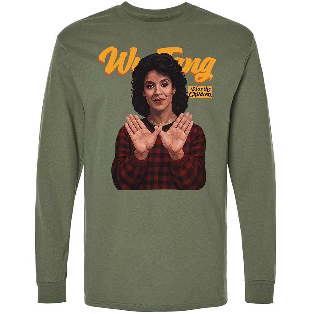 Long Sleeve T-Shirt - AXKW8EAC - Military Green - 9