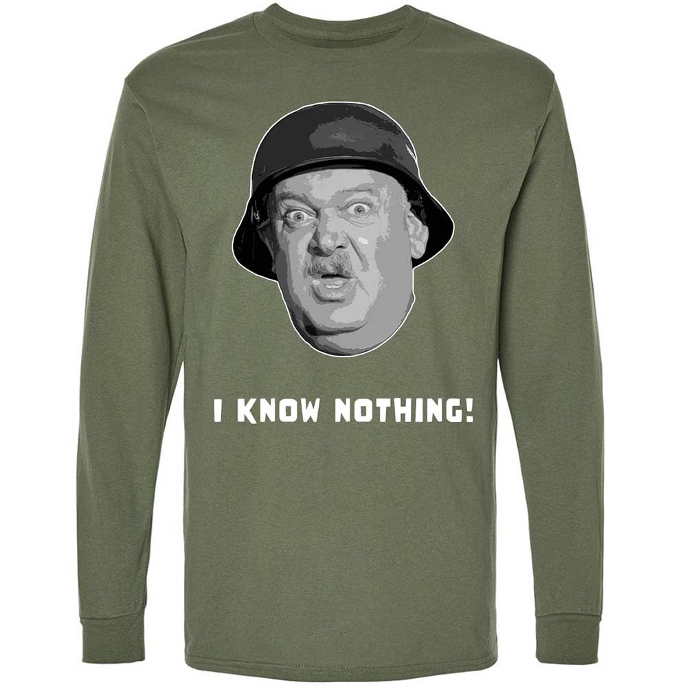 Long Sleeve T-Shirt - PHBKE2UV - Military Green - 9