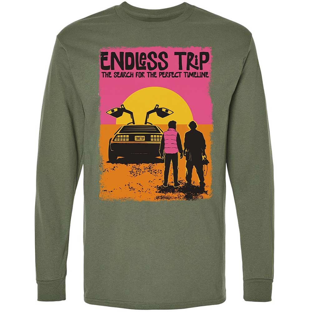 Long Sleeve T-Shirt - X4MWA99R - Military Green - 9