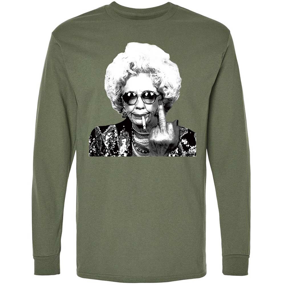 Badass Grandma - Military Green - 9