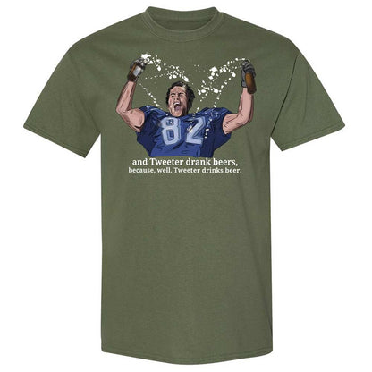 Classic Unisex T-Shirt - C4TKKZWG - Military Green - 9