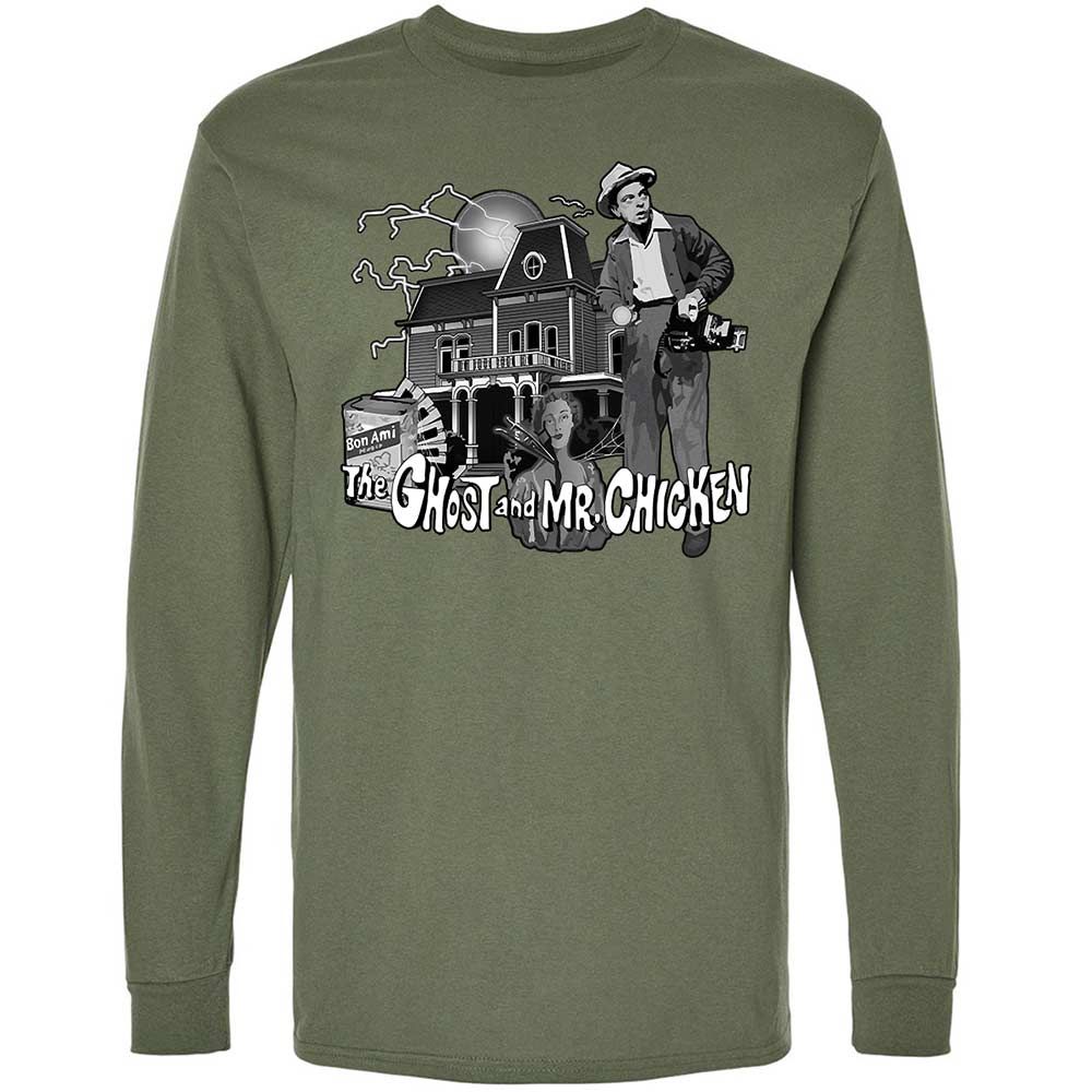 Long Sleeve T-Shirt - WJQ1MJ4L - Military Green - 9