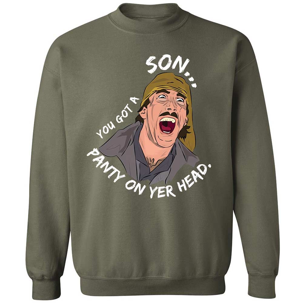 Panty on Yer Head - Military Green - 9