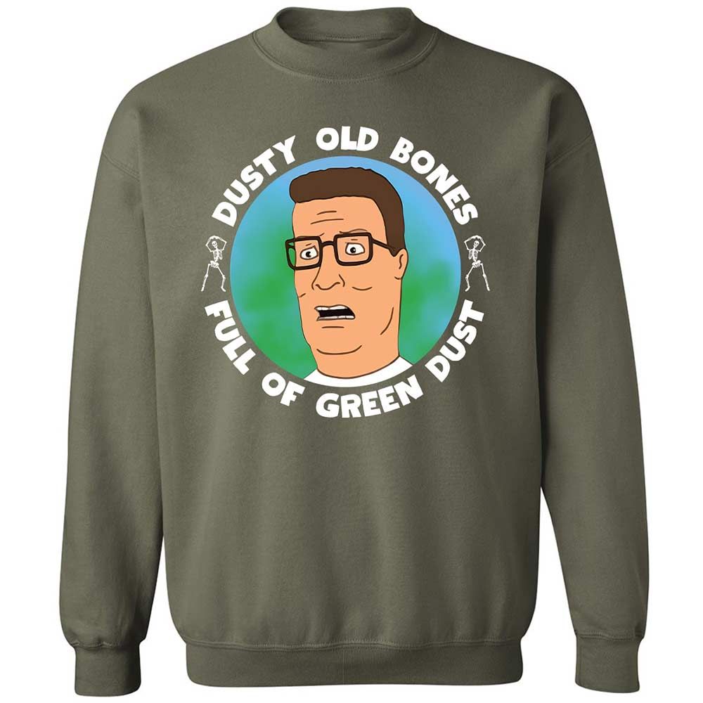 Dusty Old Bones Full of Green - Military Green - 9