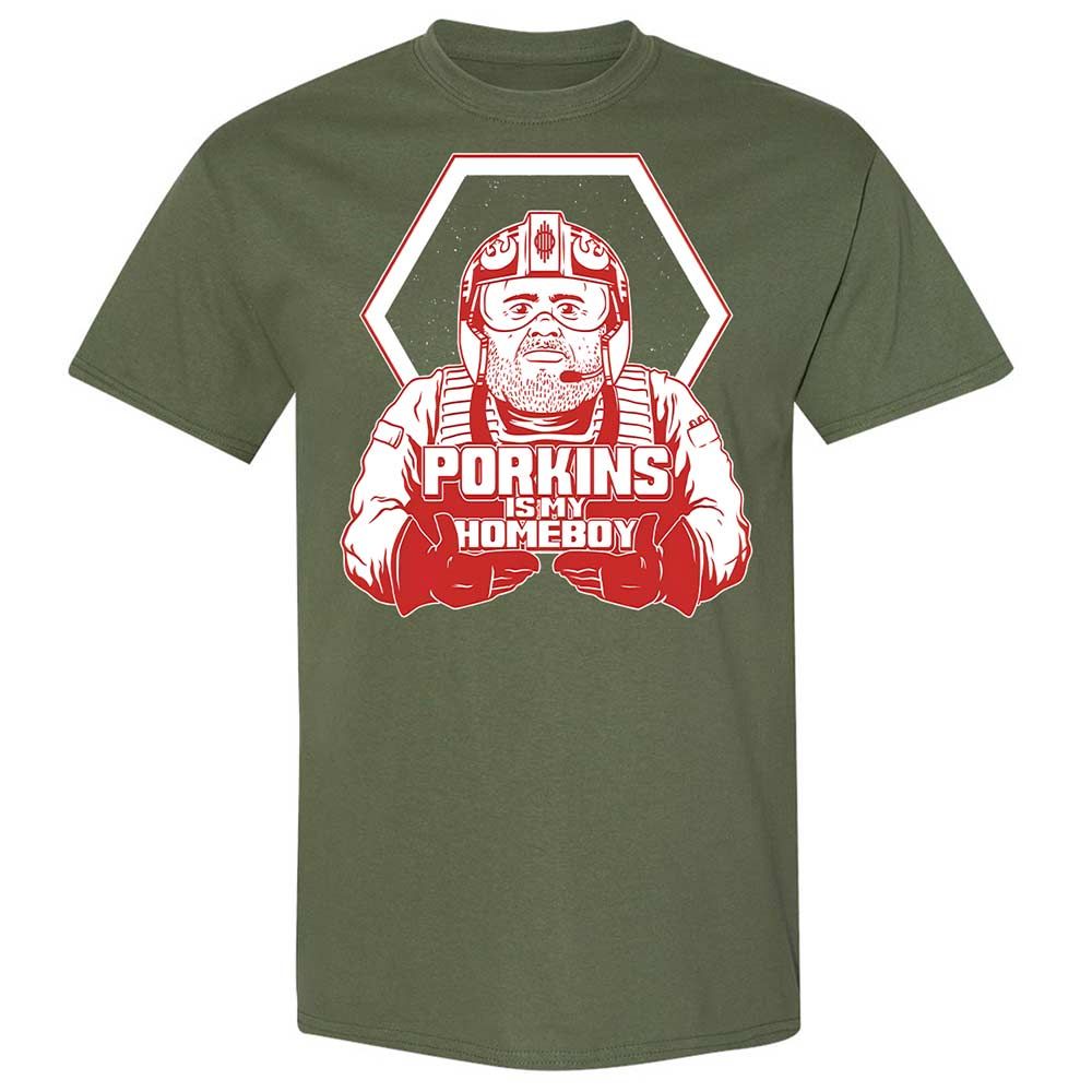 Porkins Is My Homeboy - Military Green - 9