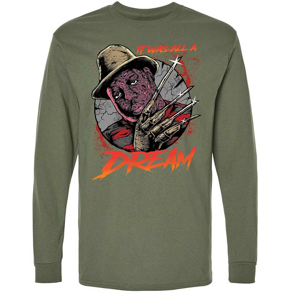 Long Sleeve T-Shirt - 21KBGBNT - Military Green - 9