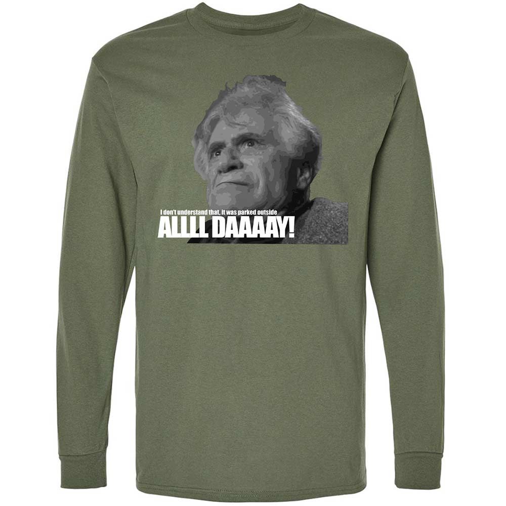Long Sleeve T-Shirt - MMHCP4LX - Military Green - 9