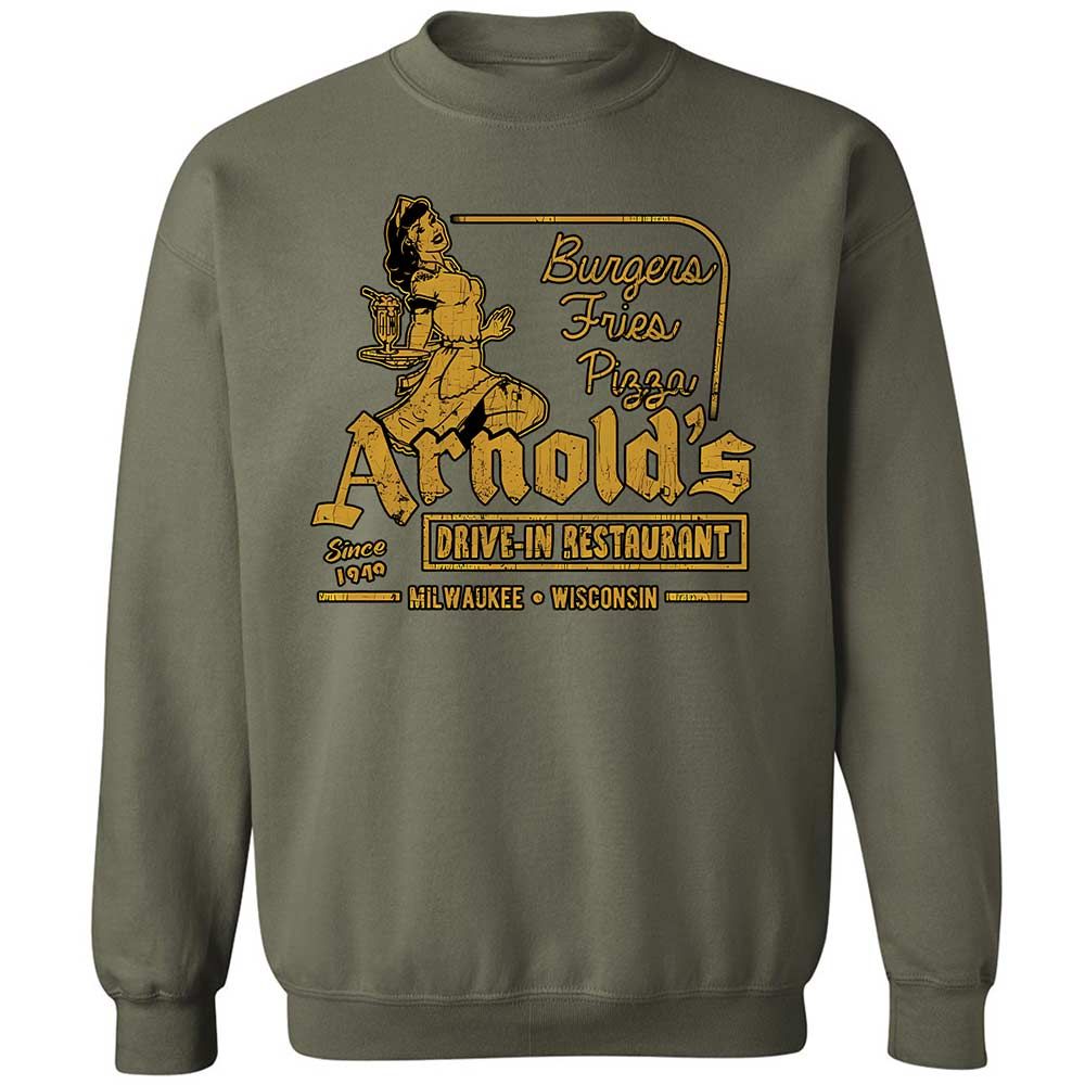 Classic Unisex Sweatshirt - VLFYXTDF - Military Green - 9