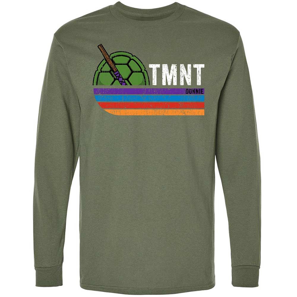 Long Sleeve T-Shirt - TQQE6KWU - Military Green - 9