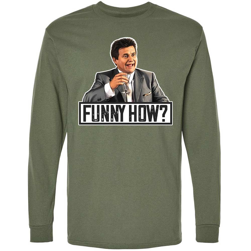 Long Sleeve T-Shirt - M8VDBLZT - Military Green - 9
