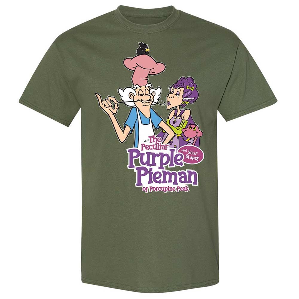 The Peculiar Purple Pie Man - Military Green - 9