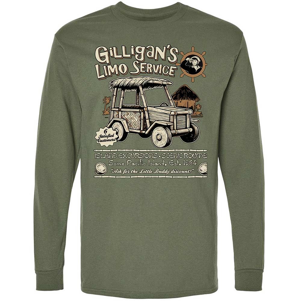 Long Sleeve T-Shirt - NVSXRBC3 - Military Green - 9