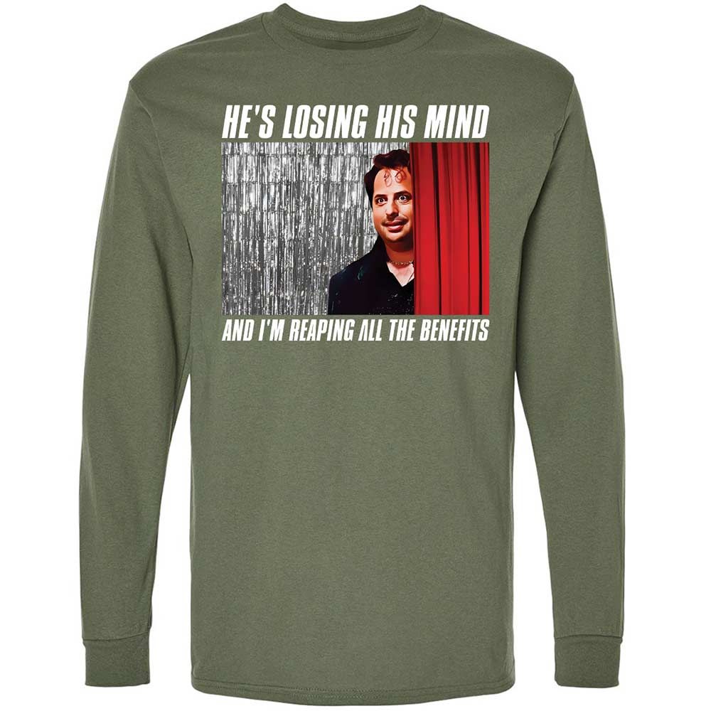 Long Sleeve T-Shirt - QQNU4QQ7 - Military Green - 9