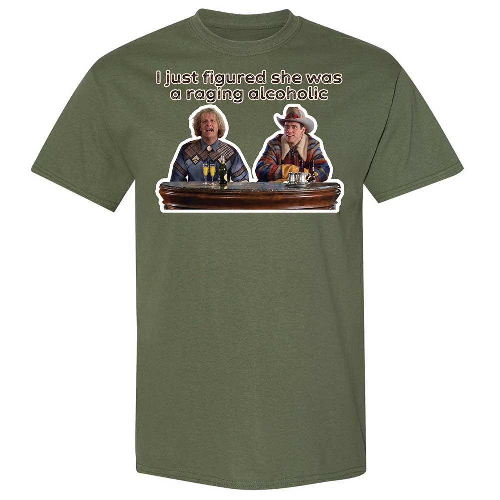 Classic Unisex T-Shirt - QM7CNM9N - Military Green - 9